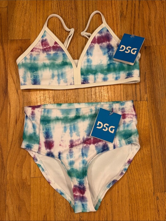 DSG Other - DSG Tie-Dye Top and Bottom Girls Swim Set